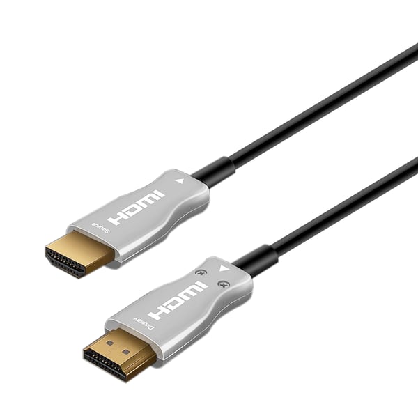 AISENS A148-0380 HDMI-kabel 50 m HDMI Type A (Standard) Sort, Grå