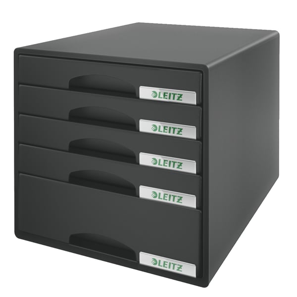 Leitz Skuffekabinet Plus 5-skuffer Leitz Skuffekabinet Plus 5-skuffer