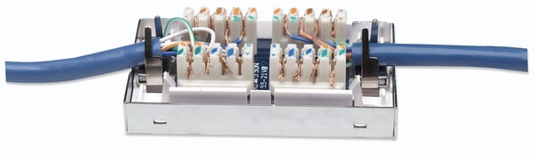 Intellinet 512381 elektriska kopplingsdosor Metall