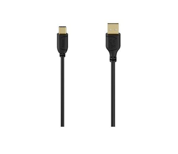 Hama 00074265 USB-kablar USB 2.0 0,75 m USB A USB C 0,48 Gbit/s Svart