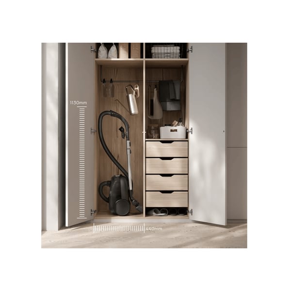 Electrolux EB61CWPTD 3,5 l Cylinderdammsugare Torr 850 W Utan påse