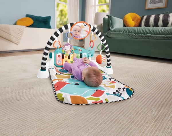 Fisher-Price Glow and Grow Kick & Play Piano Gym