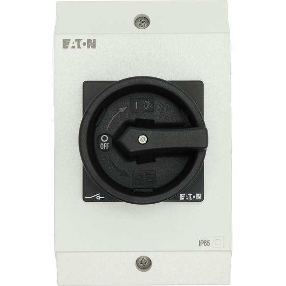 Eaton P1-25/I2-SI/HI11-SW Sicherheits Kiertokytkin 3P Musta, Valkoinen