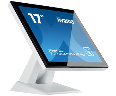 iiyama ProLite T1732MSC-W5AG platta pc-skärmar 43,2 cm (17") 1280 x 1024 pixlar LED Pekskärm Vit