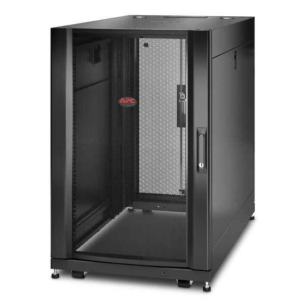 APC NetShelter SX 18U Fritstående reol Sort
