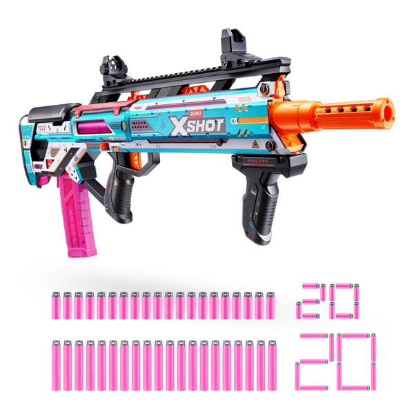 XSHOT SKINS Pro-Serien LONGSHOT 2.0 Blaster (40 dartpile)