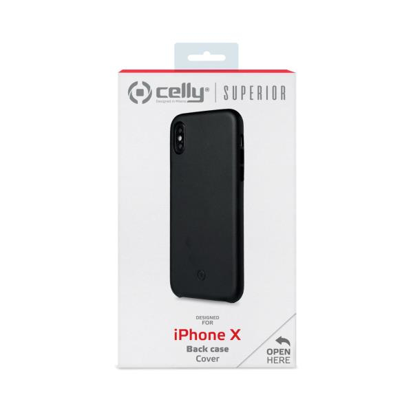 Celly Superior mobiltelefon etui 14,7 cm (5.8") Cover Sort