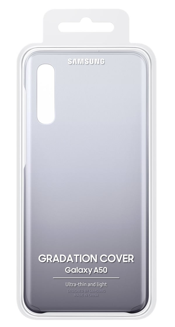 Samsung EF-AA505 mobiltelefon etui 16,3 cm (6.4") Cover Sort, Transparent