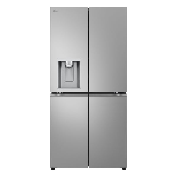 LG GML860PYFE Kombinerad kyl/frys side-by-side Fristående 506 l Rostfritt stål