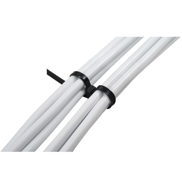 InLine 59976S buntband Nylon Svart 100 styck