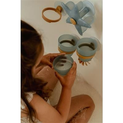 Rubo Toys 2015906 kylpylelu, lelu & tarra Kylpyleikkisetti Sininen