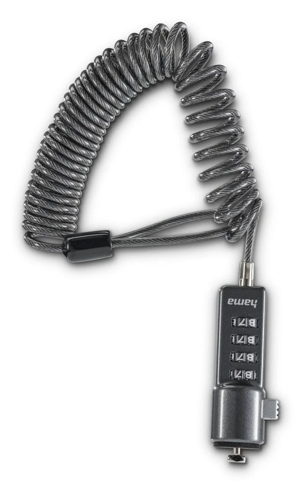 Hama Combination Lock for Netbooks, 4 digits, anthracite