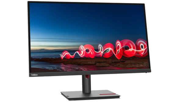 Lenovo T27h-30 platta pc-skärmar 68,6 cm (27") 2560 x 1440 pixlar Quad HD LED Svart