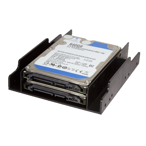 LogiLink AD0010 asemapaikkaan asennettava paneeli 2x 3,5" Etupaneeli Musta LogiLink AD0010 asemapaikkaan asennettava paneeli 2x 3,5" Etupaneeli Musta
