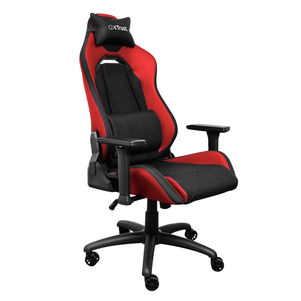 Trust GXT 714 RUYA Universal gamingstol Sort, Rød Trust GXT 714 RUYA Universal gamingstol Sort, Rød