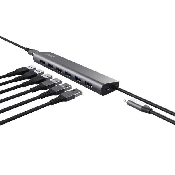 Trust Halyx USB 3.2 Gen 1 (3.1 Gen 1) Type-A 5000 Mbit/s Sølv