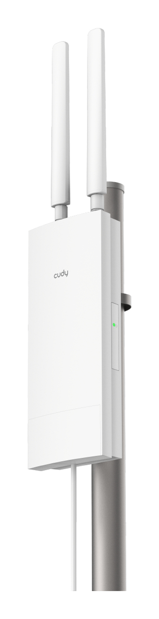 Cudy AP3000 Outdoor 2402 Mbit/s Vit Strömförsörjning via Ethernet (PoE) stöd