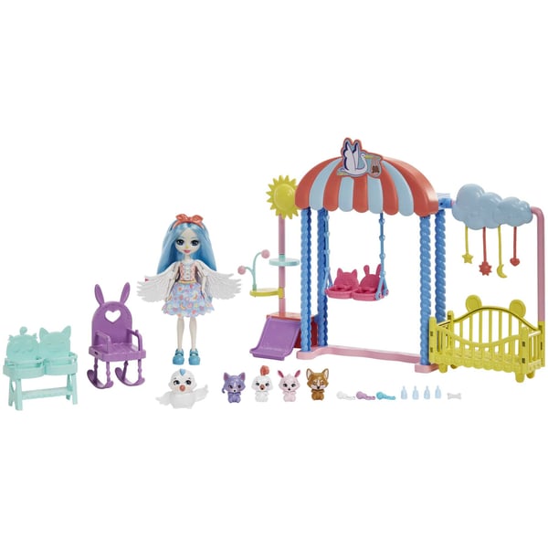 Enchantimals City Tails BABY BEST FRIENDS Darling Daycare Playset