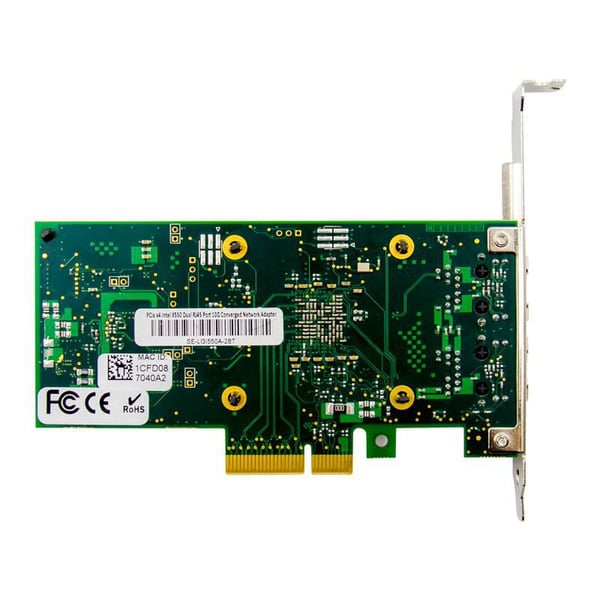 Microconnect MC-PCIE-X550 nätverkskort Intern Ethernet 10000 Mbit/s