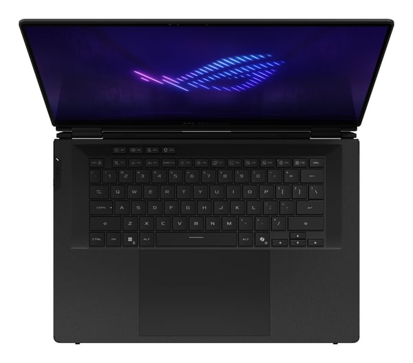 ASUS ROG Zephyrus Duo GX651AX-SR004W Intel Core Ultra 9 386H Hybrid (2-i-1) 40,6 cm (16") Berøringsskærm 3K 64 GB LPDDR5x-SDRAM 2 TB SSD NVIDIA GeForce RTX 5090 Wi-Fi 7 (802.11be) Windows 11 Home Grå QWERTZ Tysk