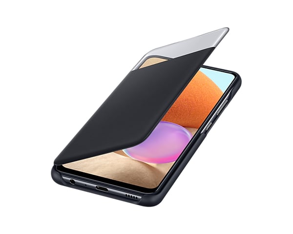 Samsung EF-EA325PBEGEW mobiltelefon etui 16,3 cm (6.4") Cover Sort