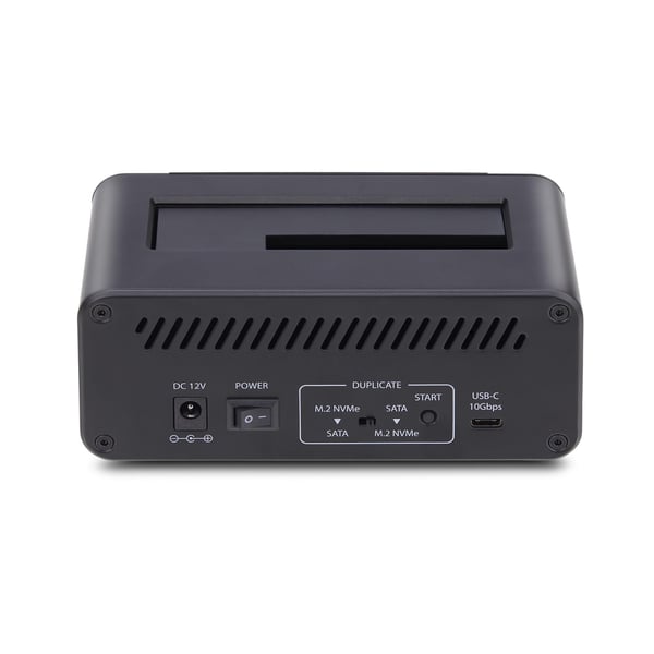StarTech.com N2-M2-SSD-DUPLICATOR kopienhed til digital medie HDD/SSD duplikator Sort 1 Kopier