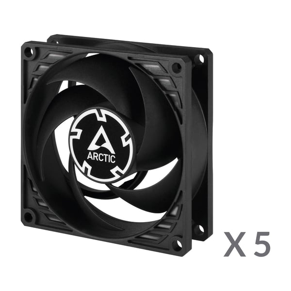 ARCTIC P8 Computerkabinet Ventilator 8 cm Sort