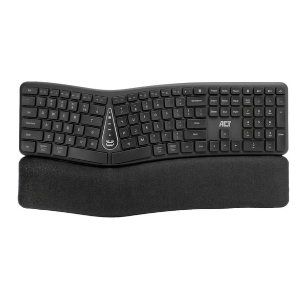 ACT AC5450 tastatur Universel USB + RF Wireless + Bluetooth QWERTY US engelsk Mørkegrå ACT AC5450 tastatur Universel USB + RF Wireless + Bluetooth QWERTY US engelsk Mørkegrå