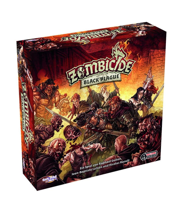 Asmodee Zombicide: Black Plague Brädspel Resor/äventyr