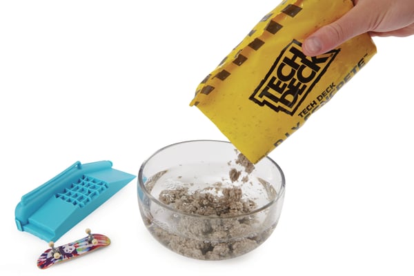 Tech Deck TED ACS Kinetic Concrete Ast GML Fingerbrætsæt