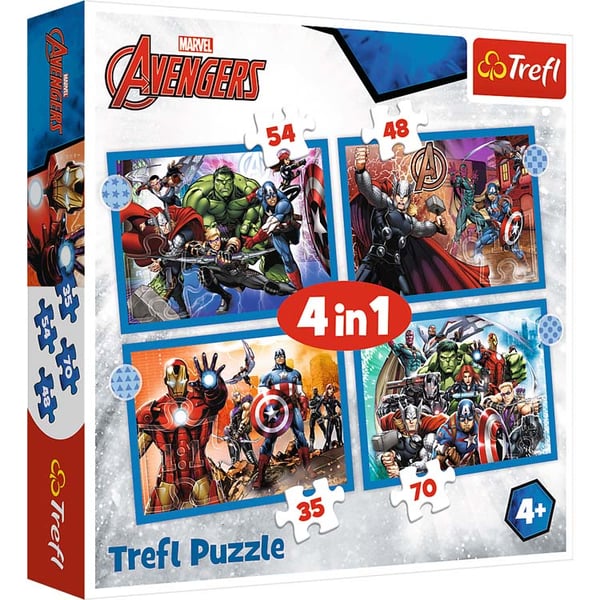 Trefl 34386 puslespil 54 stk Tegneserier