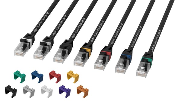 Lanview LV-UTP6A005B netværkskabel Sort 0,5 m Cat6a U/UTP (UTP)