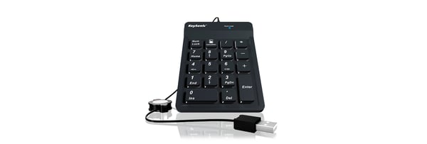 KeySonic ACK-118BK Numeerinen näppäimistö Universaali USB Musta