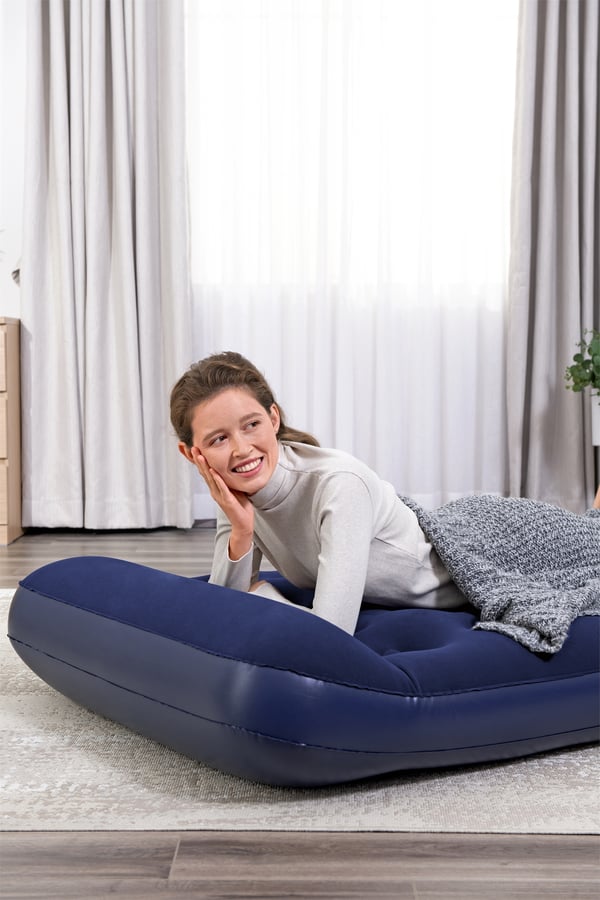 Bestway 67224 / 24 luftmadrass Enkelmadrass Blå