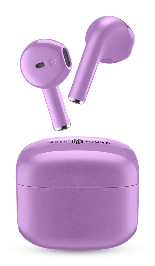 Music Sound Swag Headset True Wireless Stereo (TWS) I öra Samtal/musik Bluetooth Lila