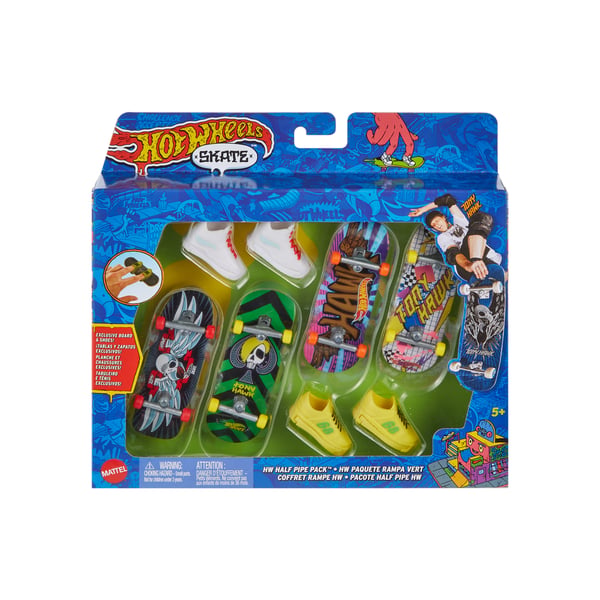 Hot Wheels SKATE HW HALF PIPE PACK