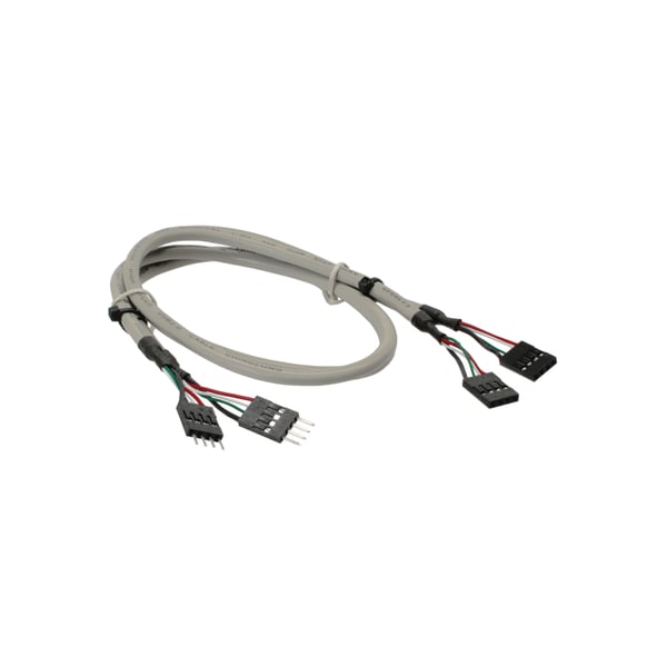 InLine 33440C USB-kabel 0,6 m USB A Beige