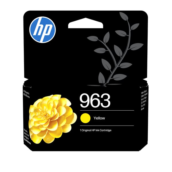 HP 963 Original Ink-blækpatron, gul HP 963 Original Ink-blækpatron, gul