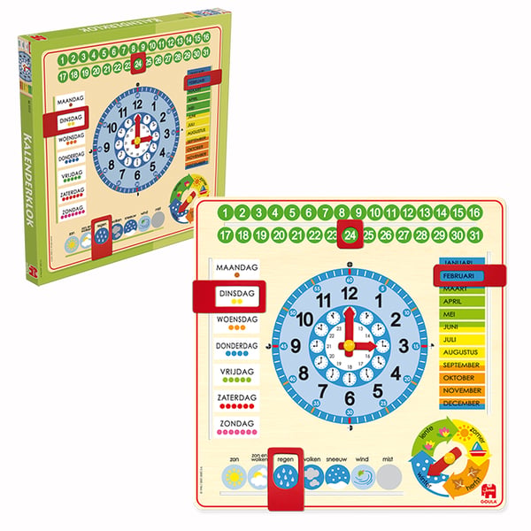 Goula Calendar Clock