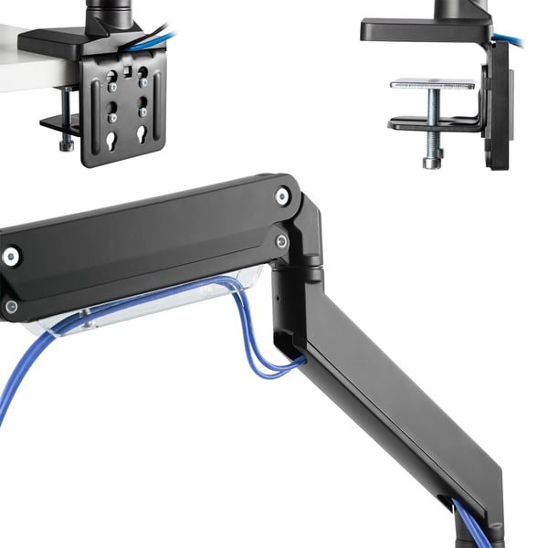 InLine 23172A fäste och ställ till bildskärm 43,2 cm (17") Bord Svart