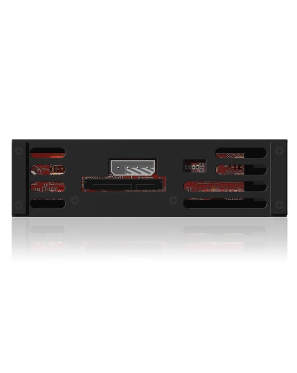 ICY BOX IB-138SK-B-II Bærerpanel Sort