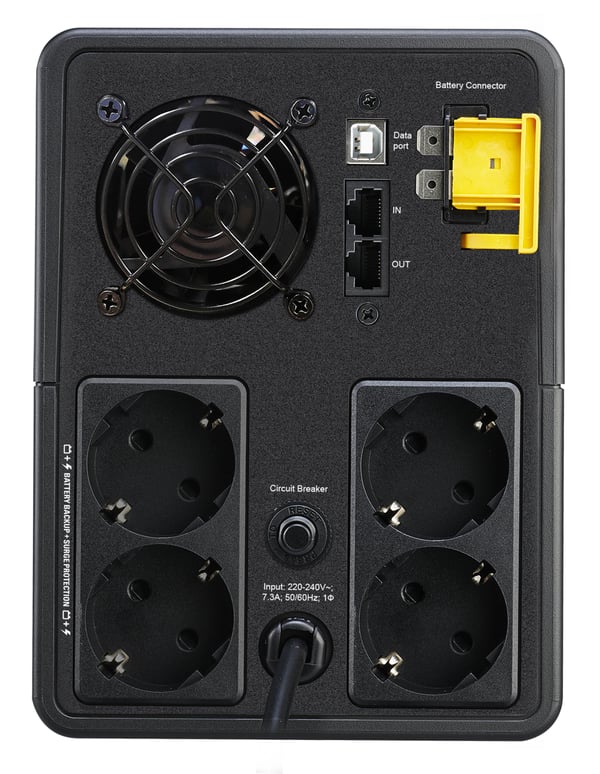APC BX1600MI-GR UPS-enhed Interaktivt indgangsstik 1,6 kVA 900 W 4 AC stikkontakt(er)