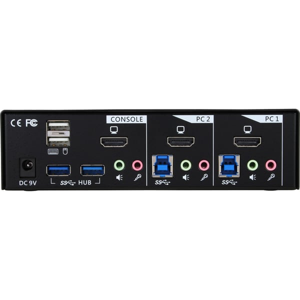 InLine 62622I KVM-switchar Svart
