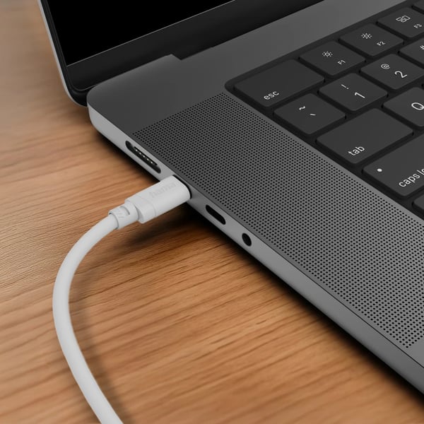 Hama 00201809 USB-kabel USB 2.0 2 m USB C 0,48 Gbit/sek. Hvid