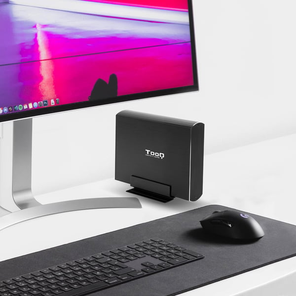 TooQ TQE-3531B drevkabinet HDD kabinet Sort 3.5"