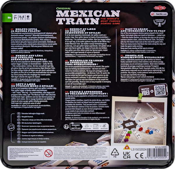 Domino Tactic Mexican Train