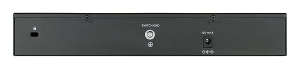D-Link GO-SW-16G Ikke administreret L2 Gigabit Ethernet (10/100/1000) 1U Sort