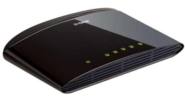 D-Link DES-1005D Hallitsematon Fast Ethernet (10/100) Musta