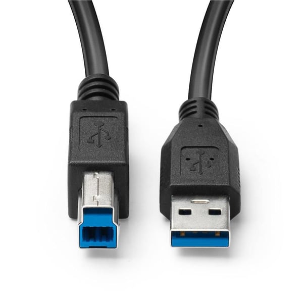 Microconnect USB3.0AB2B USB-kabel USB 3.2 Gen 1 (3.1 Gen 1) 2 m USB A USB B Sort