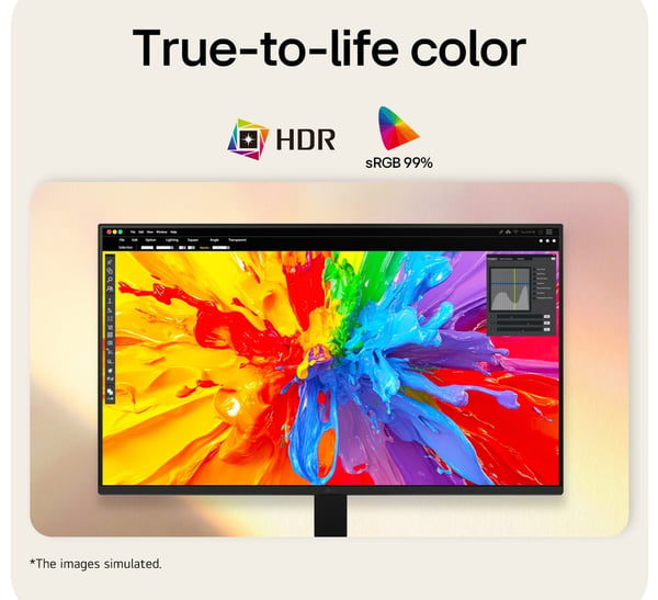 LG 27U411B-B computerskærm 68,6 cm (27") 1920 x 1080 pixel Fuld HD LCD Sort